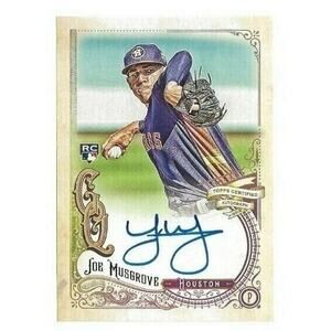 Joe Musgrove 2017 Topps Gypsy Queen Auto Rookie Houston Astros MLB No Hitter